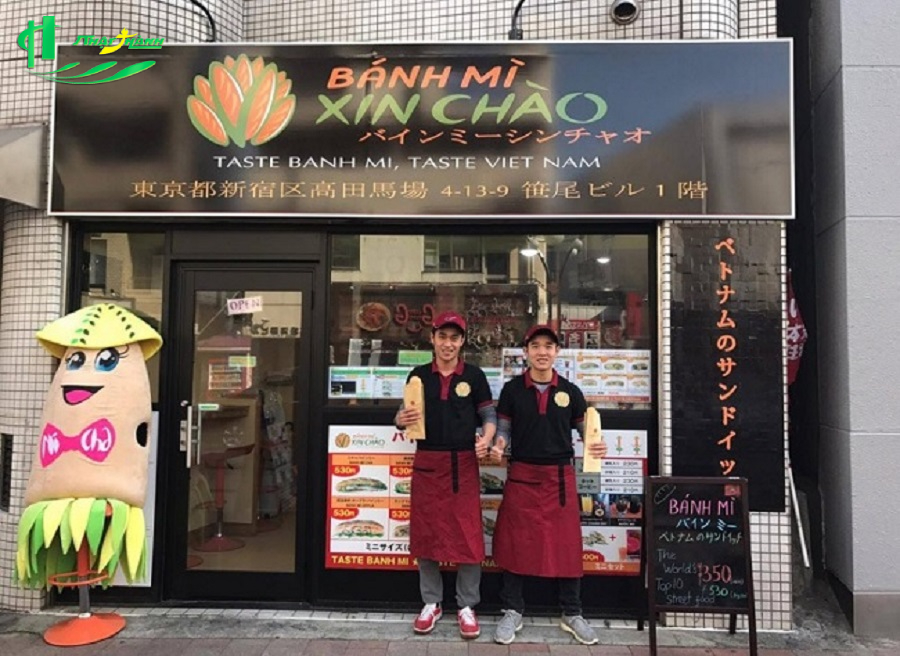 Biển quảng cáo bánh mì