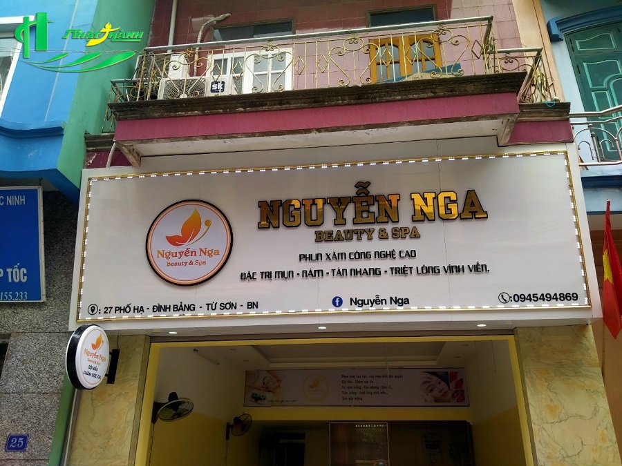 Biển quảng cáo chữ nổi đẹp