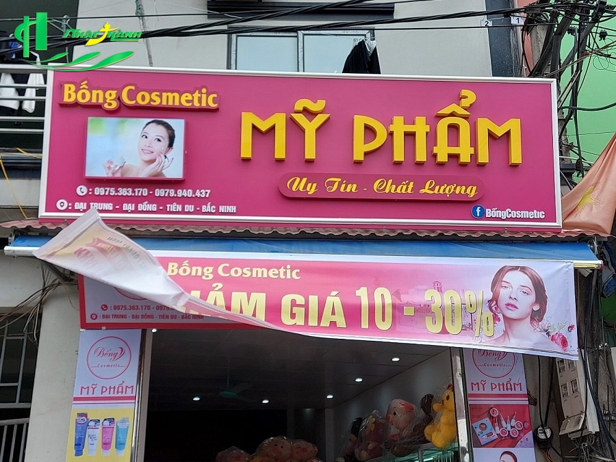 Biển quảng cáo chữ nổi đẹp