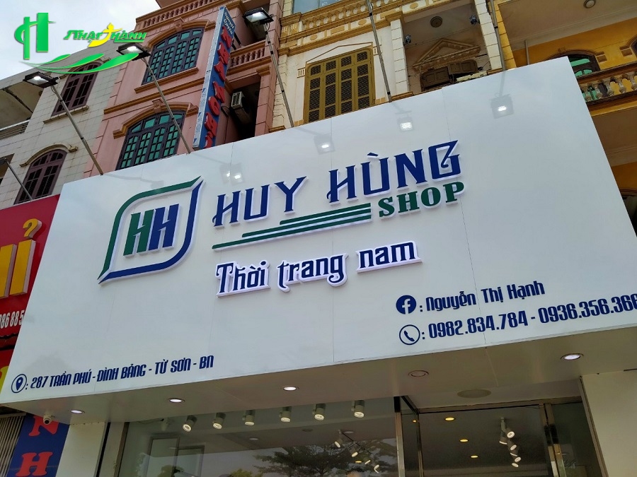 Biển quảng cáo chữ nổi đẹp