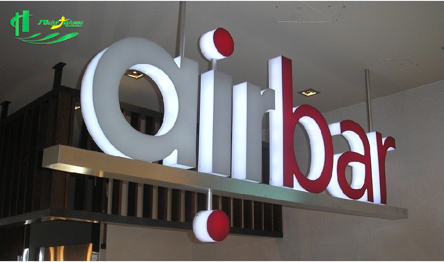 Biển quảng cáo chữ nổi đẹp