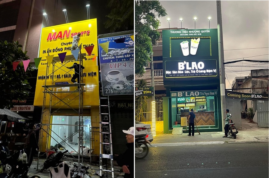 Biển quảng cáo chữ nổi đẹp