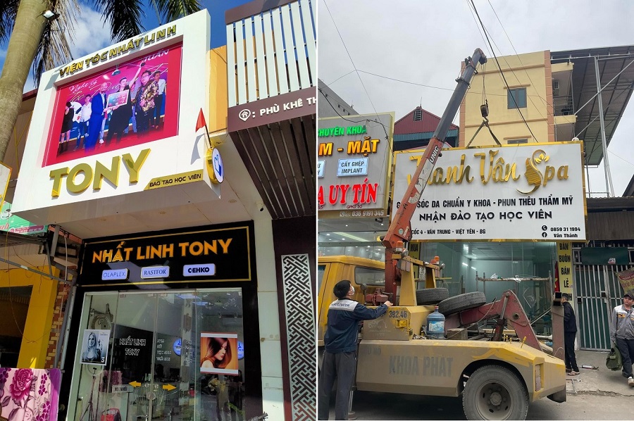 Biển quảng cáo chữ nổi đẹp