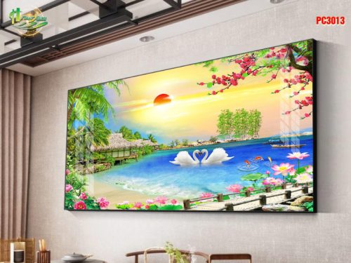 tranh canvas phong cảnh