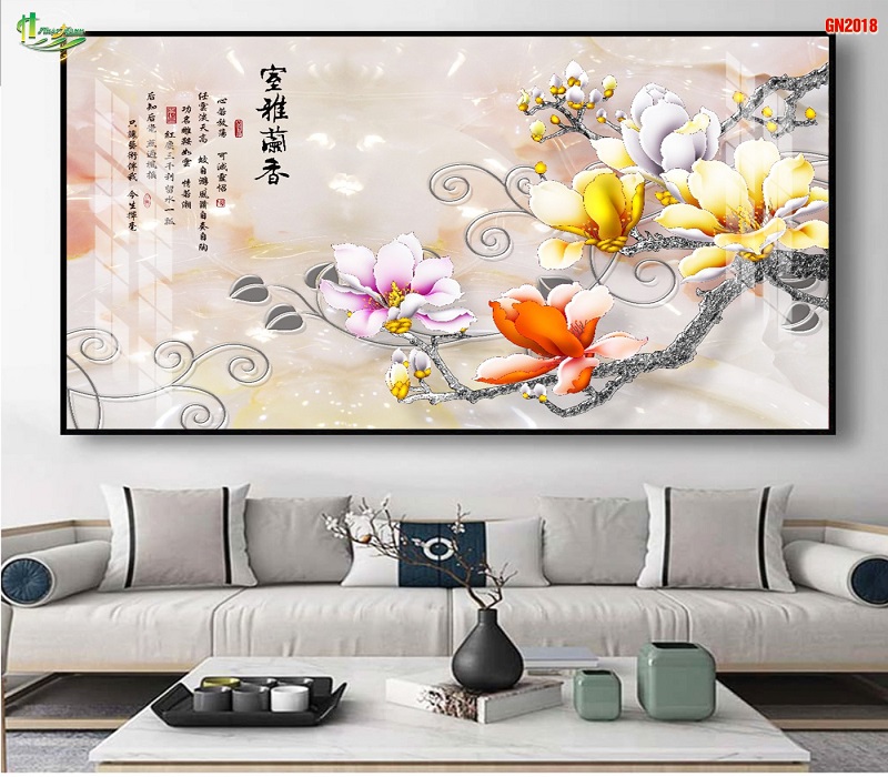 Tranh giả ngọc 3D