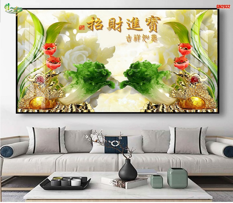 Tranh giả ngọc 3D