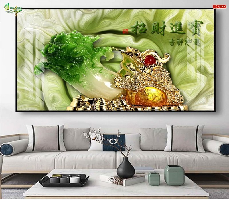 Tranh giả ngọc 3D