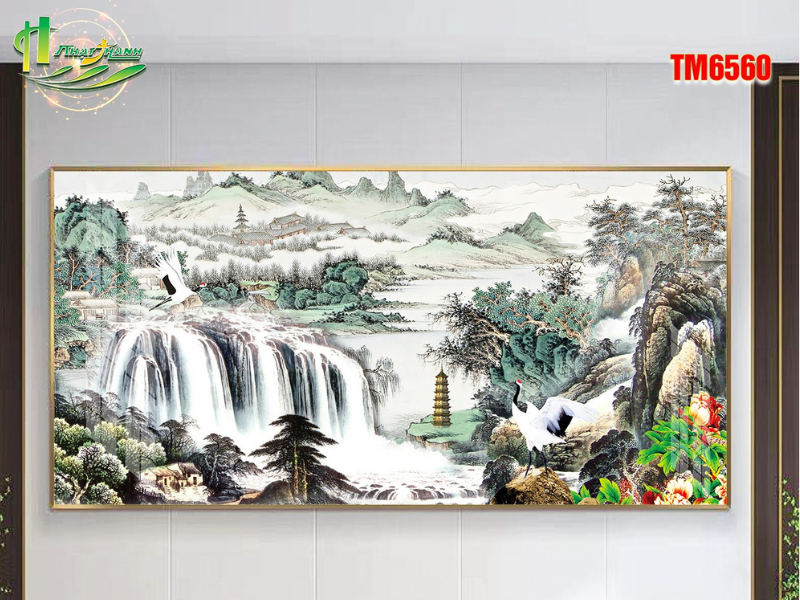 Bức tranh thuỷ mặc là gì Bức tranh thuỷ mặc là gì