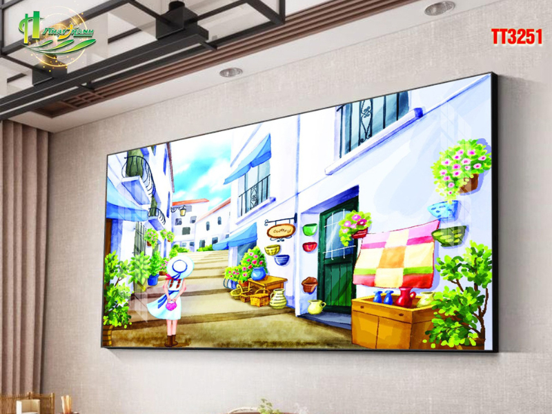 những bức tranh trừu tượng đẹp