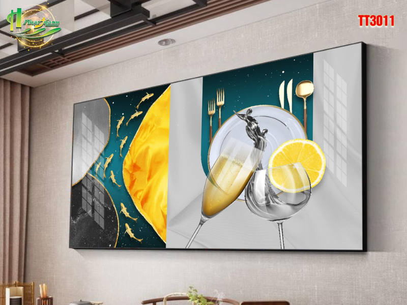 những bức tranh trừu tượng đẹp