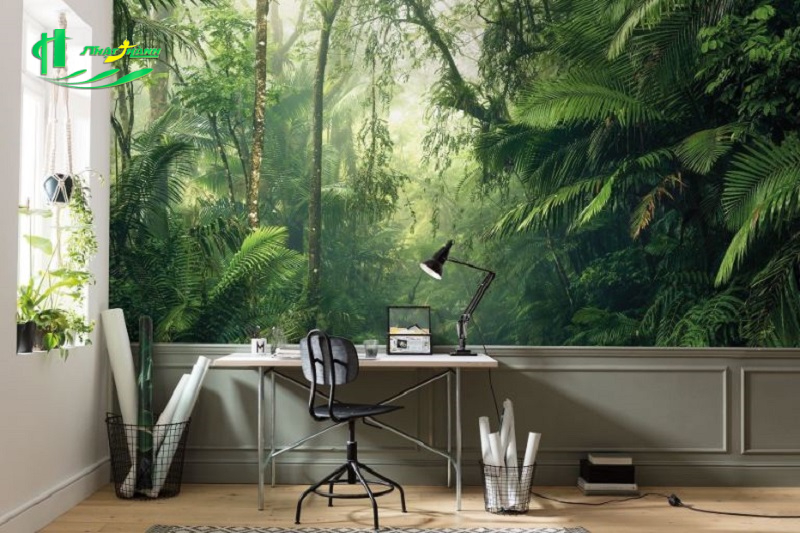 Tranh lá cây nhiệt đới Tranh lá cây nhiệt đới