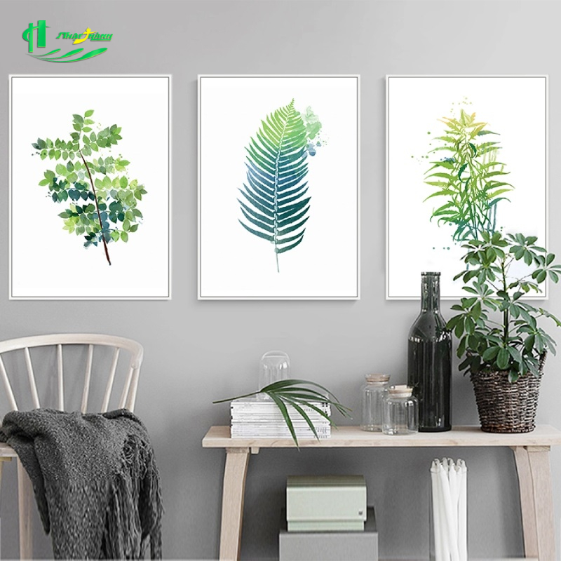 Tranh lá cây nhiệt đới Tranh lá cây nhiệt đới