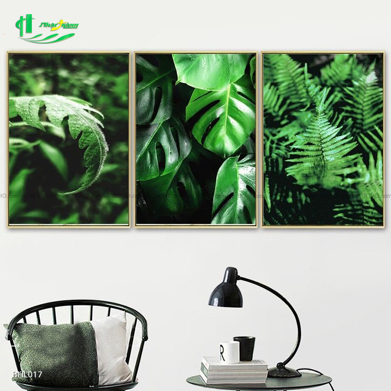 Tranh lá cây nhiệt đới Tranh lá cây nhiệt đới