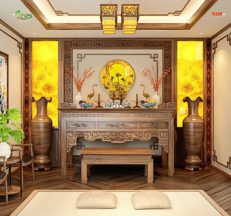 Tranh trúc chỉ hoa sen