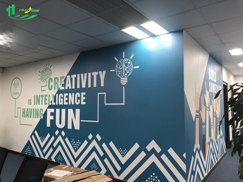 Decal dán tường văn phòng