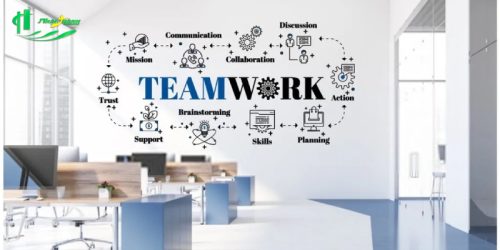 Decal dán tường văn phòng