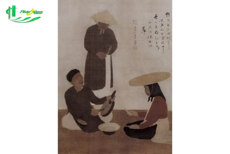 Tranh lụa của họa sĩ Nguyễn Phan Chánh