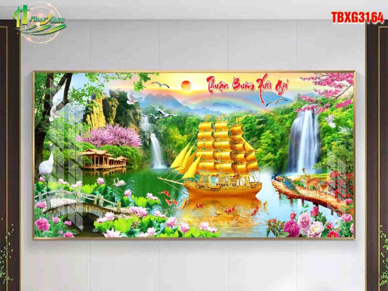 Tranh thuận buồm xuôi gió hợp tuổi nào?